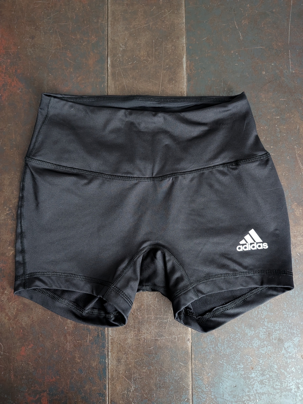 Adidas Black Climalite Volleyball Spandex Compression Shorts - Size Small